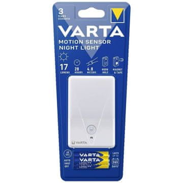 Varta VARTA nočna lučka s senzorjem gibanja (Motion sensor night lamp) 16624 + 3 x baterija R3 (AAA)