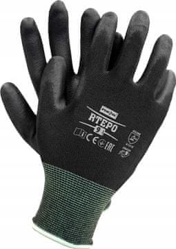 Delovne rokavice / Črne / Velikost: 10 - XL / RTEPO_BB10 - 240 kosov.