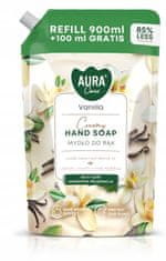 AURA AURA Care kremasto milo za roke z vonjem vanilije 1000 ml, polnilo AHS-002-003