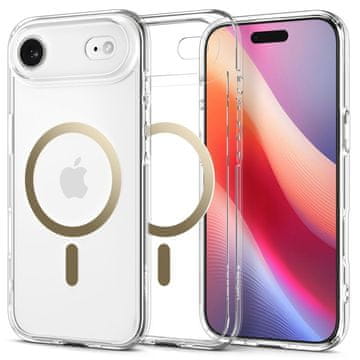 Spigen SPIGEN ovitek ULTRA HYBRID MAG, združljiv z MagSafe, za iPhone 17 Air, prozoren, zlata barva