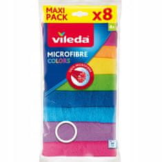 Vileda Vileda krpe iz mikrovlaken COLORS 8 kosov.