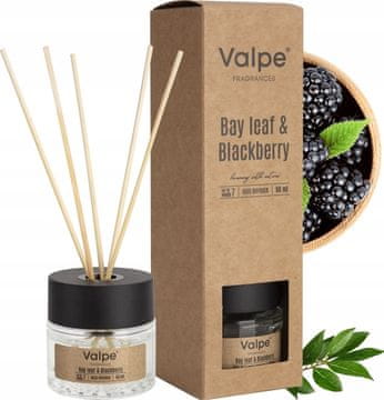 shumee VALPE Aroma difuzor s palčkami LOVOROV LIST - ROBIDA 50 ml dz50-325