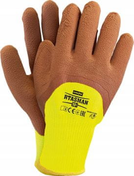 shumee Delovne rokavice / Izolirane / rumeno-rjave / Velikost: 10 - XL / RTASMAN_YBR 10