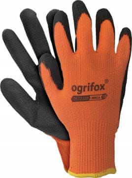 shumee Delovne rokavice / Izolirane / oranžno-črne / Velikost: 10 - XL / OX-WINUA_PB