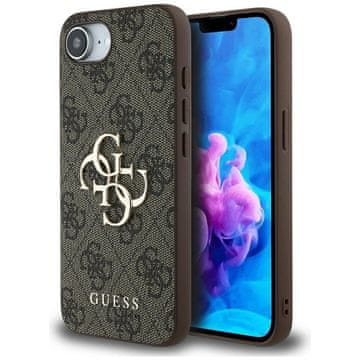 Guess GUESS etui za IPHONE 16e (SE 4 2025) GUHCPSE44GMGBR (4G PU Big Logo) rjavo