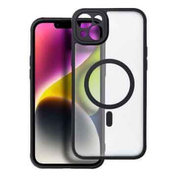 OEM Ohišje za iPhone 14 PLUS Full Matte Mag Cover, združljivo z MagSafe, črno