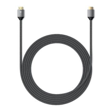 Satechi HDMI-HDMI kabel Satechi, različica 2.1, 8K/60 Hz ali 4K/120 Hz, 2 m, ST-8KHC2MM, siv