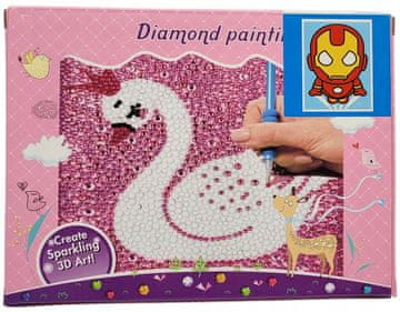 INNA 5D diamantno vezenje MOZAIK okvir za sliko DIY KOMPLET 15 x 20 cm