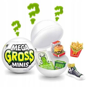 shumee ZURU MEGA GROSS MINIS 5 kosov KULA gnusni izdelki ZNANE BLAGOVNE ZNAMKE