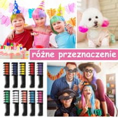 shumee 10 kosov PRALNE KREDE za barvanje las VARNOSTNI GLAVNIKI ZA BARVANJE LAS