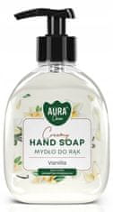 AURA AURA Care kremasto milo za roke z vonjem vanilije 300 ml z dozirnikom AHS-001-003