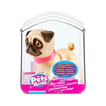 shumee Interaktivna figurica mopsa ZURU ALIVE BOOTY SHAKING PUPS