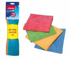 Vileda Vileda krpe iz mikrovlaken COLORS EXTRA LARGE 4 kosi.