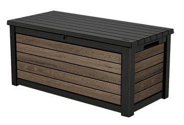 KETER Signature Horizontal shranjevalna škatla, 630 L, oreh