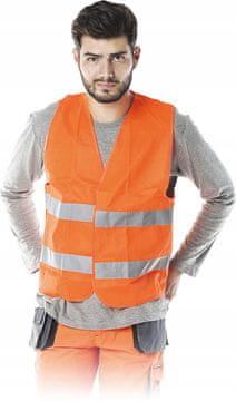 shumee Oranžen odsevni jopič XXXL