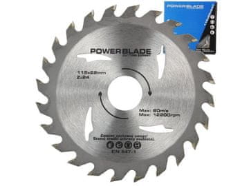 MAR-POL Žagin list z SK rezili (video), 115x24Tx22mm POWER BLADE M09048