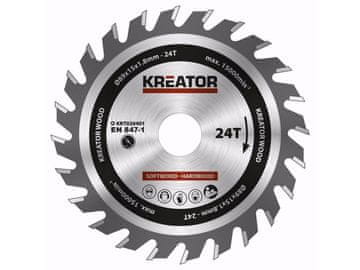 Kreator Žagin list za les 89 mm, 24T KRT020401