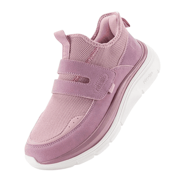 Nikcorp Ženske slip-on tekaške čevlje brez vezalk Easy-Entry rožová 39 EU dihljiva tehnična mreža EVA blaženje protizdrsna plast podplat fitnes trening sprehodi