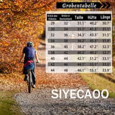 Nikcorp Moške cargo bojówki Siyecaoo, model relaxed fit, 8 žepov, zračne bombažne hlače 95% bombaž 5% elastan, bež (Sand/Khaki) velikost 34