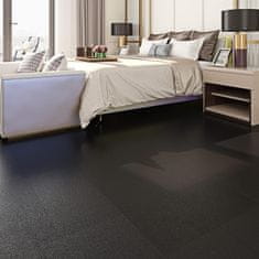Nikcorp Samolepilne vinilne ploščice Livelynine PVC 30x30 cm 16 kosov 1,44 m² črne, talne, odporne na obrabo, pralne, protizdrsne, za kuhinjo kopalnico predsobo