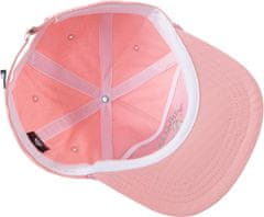 Nikcorp baseball kapa Clakllie snapback 100% bombaž ravni vizir vezen motiv race zračna roza obseg 55–59 cm