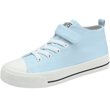 Nikcorp Platneni copati Casbeam model Tenisice unisex casual športne superge zračno platno modra 26 EU protidrsni gumijasti podplat vezalke