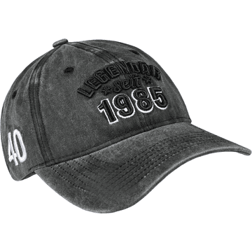Nikcorp Kšiltovka baseballówka vintage vyšívaná unisex nastaviteľná 56-66 cm sivá, UV ochrana, priedušná, šilt proti slnku, streetwear outdoor
