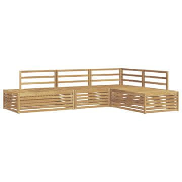 Vidaxl Sedežne garniture 5 Kos 277,5 x 198,5 x 73 cm