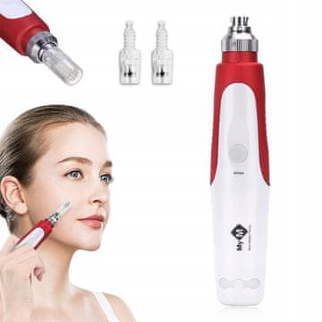shumee Komplet za mezoterapijo z mikroiglami DERMA PEN + 2 vložka Dermapen