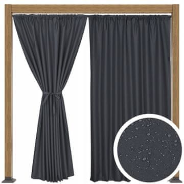 shumee VRTNE ZAVESE ZA TERASO VRTNE ZAVESE ZA TERASO T 155x250 grafit