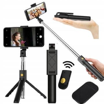 shumee Bluetooth selfie palica z daljinskim upravljalnikom, držalom za stojalo 4-v-1 BOS + BREZPLAČNO