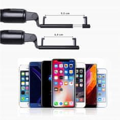 shumee Bluetooth selfie palica z daljinskim upravljalnikom, držalom za stojalo 4-v-1 BOS + BREZPLAČNO