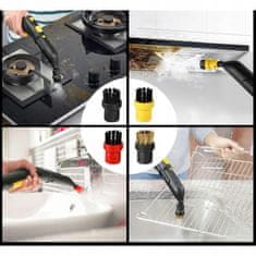 Rosfix ZESTAW SZCZOTEK NAKŁADEK DO KARCHER EASYFIX SC1 SC2 SC3 SC4 SC5 MIKROFIBRA