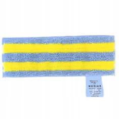Rosfix Ściereczka żółta z mikrofibry do parownic Karcher EasyFix | Zamiennik 2.863-259.0 | Mocowanie na rzep | Do płytek, podłóg, paneli |