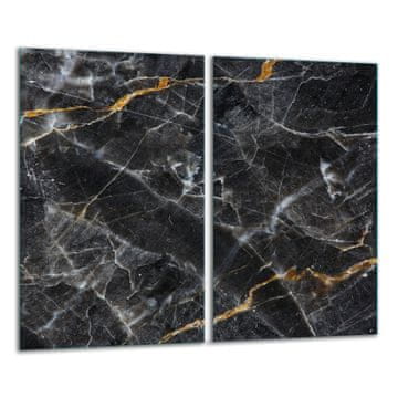 shumee STEKLENA REZALNA DESKA 2x 30x52 MARMOR