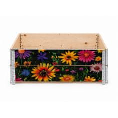 Aga Dvignjena greda 120x80x40 cm Cvetlice