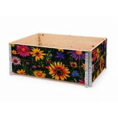 Aga Dvignjena greda 120x80x40 cm Cvetlice