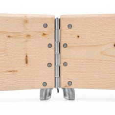 Aga Dvignjena greda 120x80x40 cm Cvetlice
