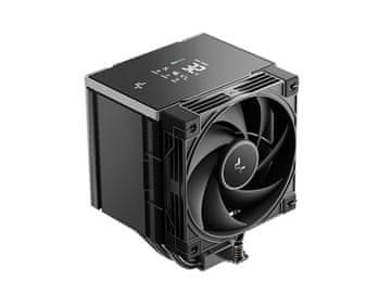 DEEPCOOL AK500 G2 DIGITAL NYX hladilnik za procesor, 120 mm, LCD, 63,4 CFM, črni (R-AK500G2-BKNNMN-GJD-1)