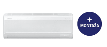 Samsung Comfort Windfree stenska klimatska naprava, 2,5 kW, z montažo (AR60F09C1AWNEU)