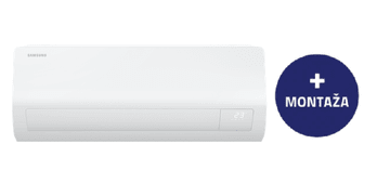 Samsung Luzon stenska klimatska naprava, 5 kW, z montažo (AR50F18C1BHNEU)