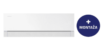 Samsung Premiere stenska klimatska naprava, 3,5 kW, z montažo (AR70H12C1AWXEU)