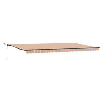 Vidaxl Tkanina za senčnik večbarvno 600 × 300 cm Poliester
