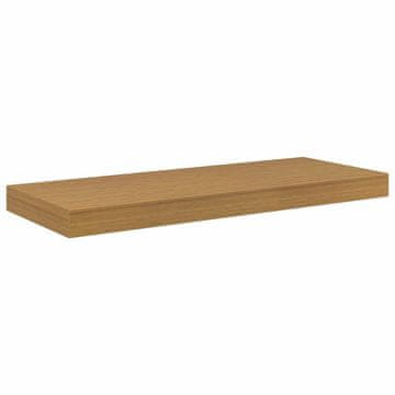 Vidaxl Stenska polica Bež 60 x 23 x 4 cm Konstruiran les