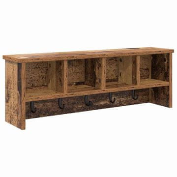 Vidaxl Nadwyčajna obešalnik za plašče Star les 75 x 16 x 26 cm