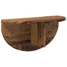 Vidaxl Stenska polica 2 kos Star les 48 x 24 x 24 cm Inženirski les
