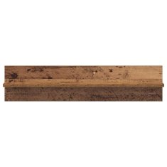 Vidaxl Stenska polica 2 kos Star les 80 x 11,5 x 18 cm Inženirski les