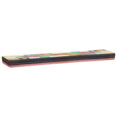 Vidaxl Stenske police 3 kos večbarvno 100 x 20 x 6 cm