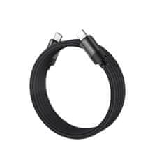 Mobile-origin podatkovni kabel, magnetni, USB-C na USB-C, 60 W, 1 m (MC2-USBC-1M-BLK)