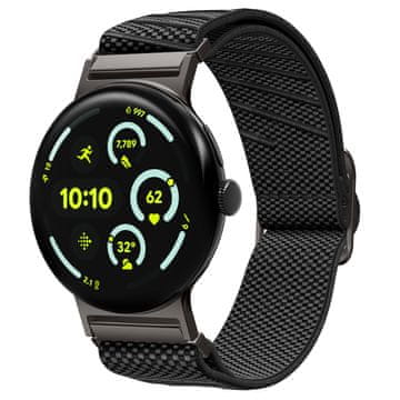 Spigen Lite Fit X V2 pas za Google Pixel Watch 4/3/2/1 41mm, črn (AMP11420)